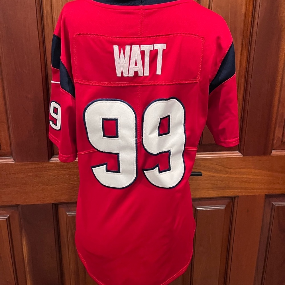 Nike On Field Houston Texans J.J. Watt #99 Womens Football Jersey Size Small EUC - Picture 4 of 8